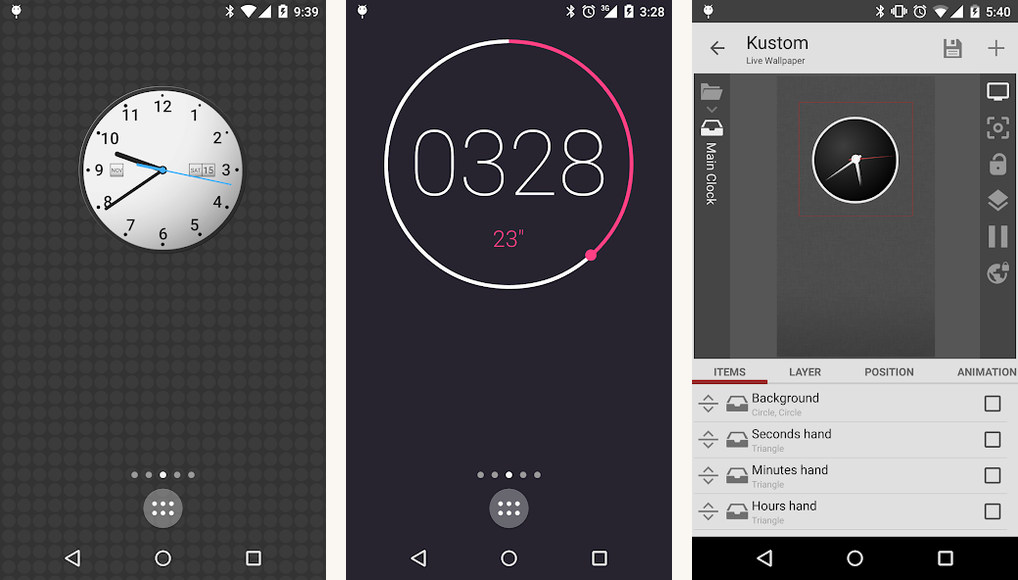 KLWP Live Wallpaper Maker screenshots screenshots on Android