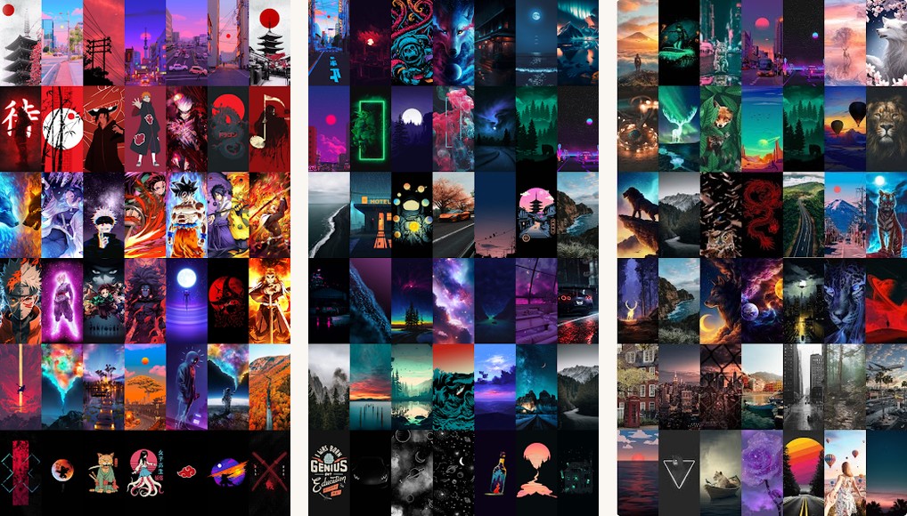 Walli Wallpapers screenshots screenshots on Android