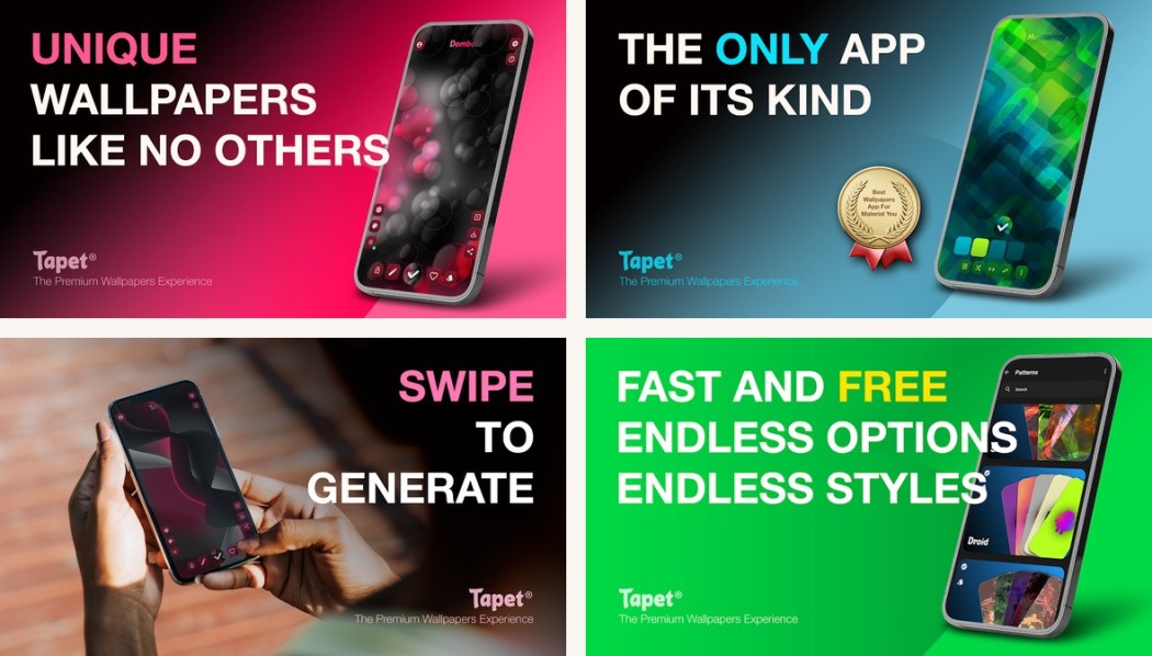 Tapet (FOSS) gameplay screenshots on Android