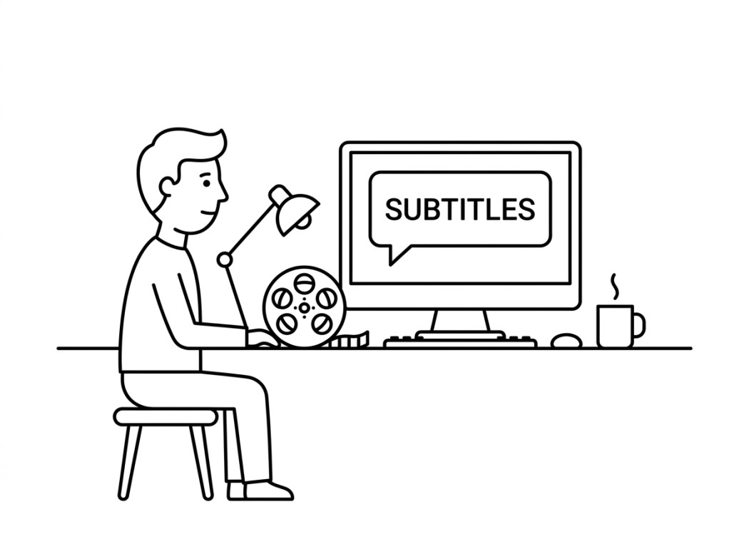 OpenSubtitles.org editorial illustration