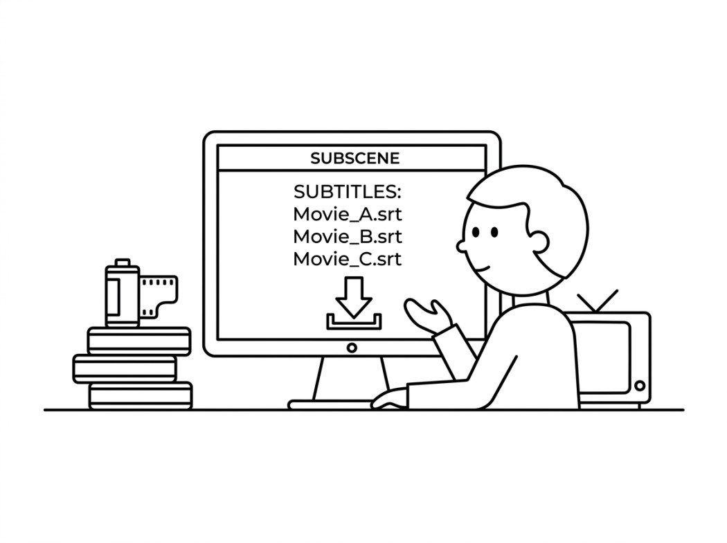 Subscene editorial illustration