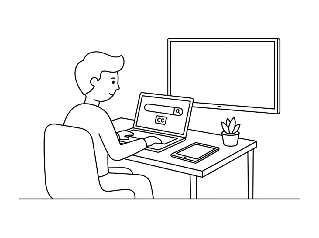 Podnapisi editorial illustration