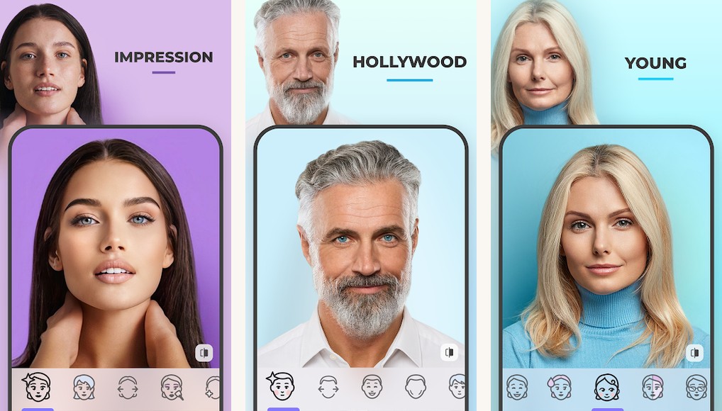FaceApp screenshots screenshots on Android