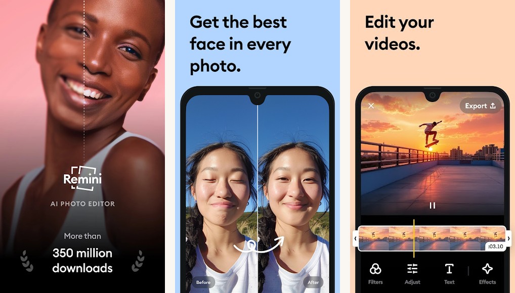 Remini screenshots screenshots on Android