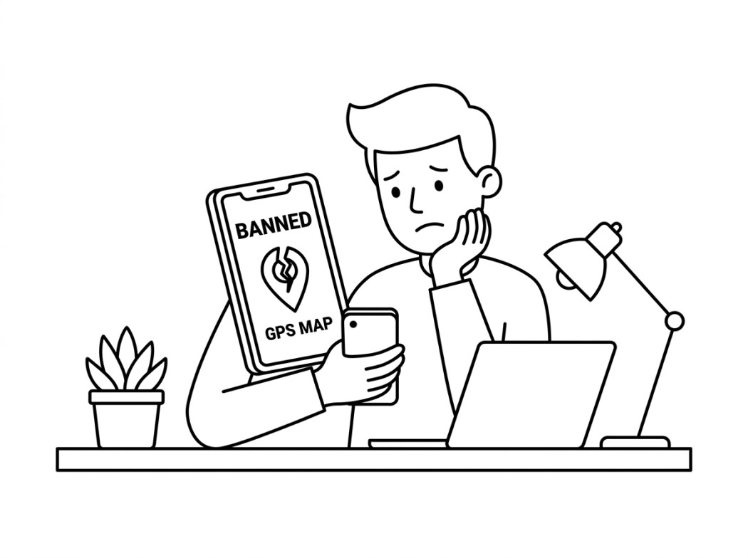 Black and white line illustration representing why sniping is dead.