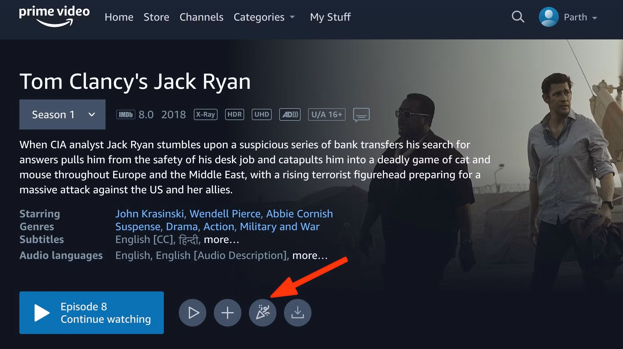 Prime Video Watch Party screenshot