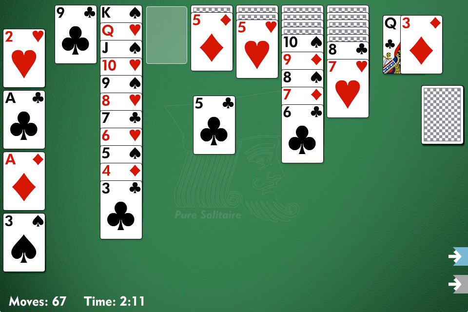 Pure Solitaire screenshot