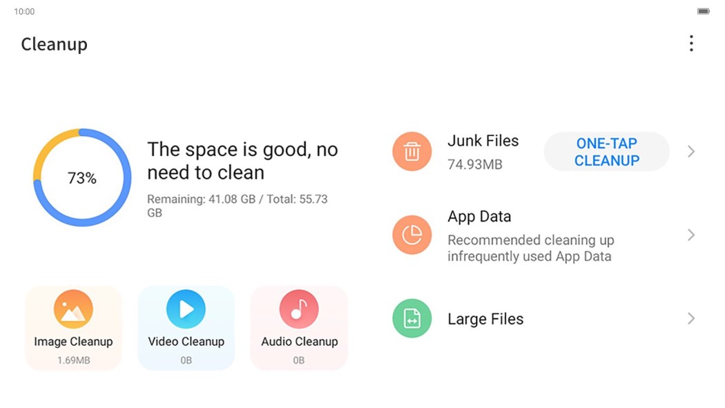 Quarterly app cleanup screenshot