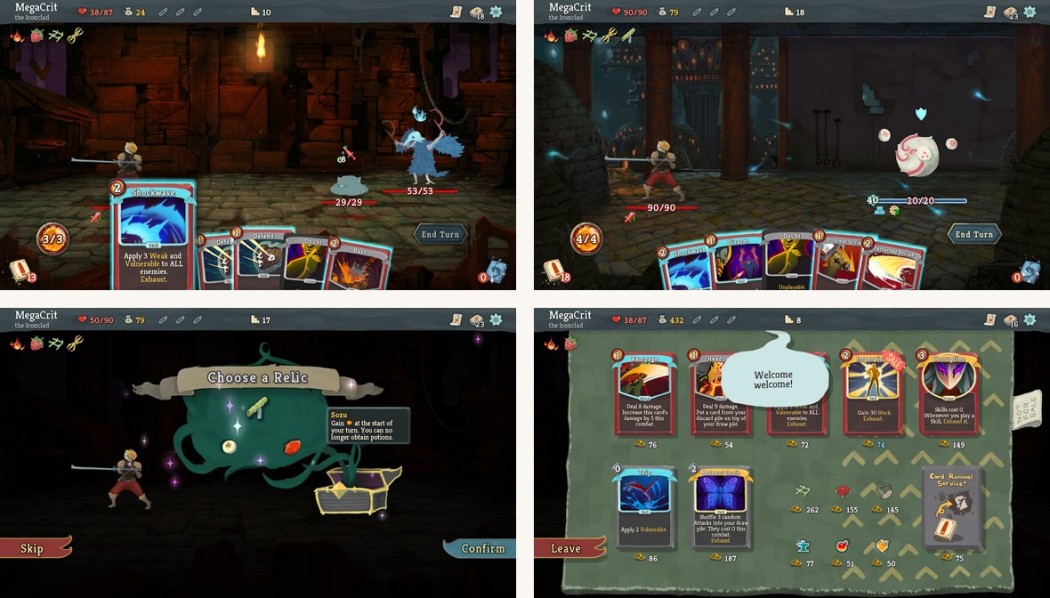 Slay the Spire gameplay on Android