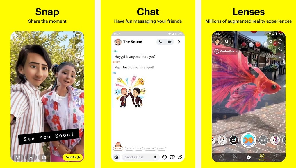 Snapchat screenshots on Android