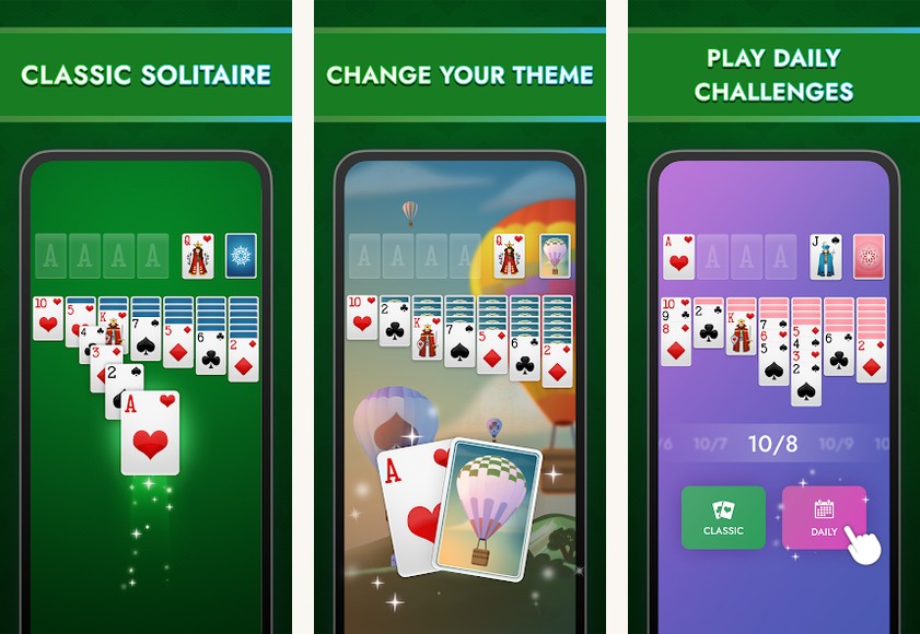 Solitaire by Brainium screenshots on Android