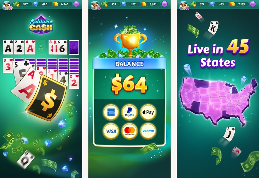 Solitaire Cash screenshots on Android