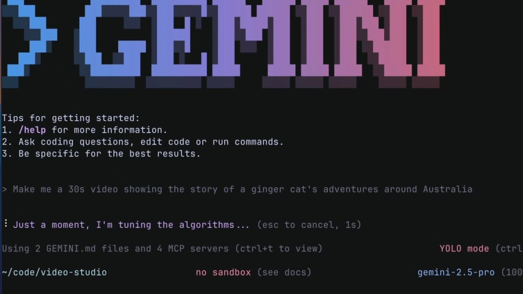 Subliminal (CLI tool) screenshot