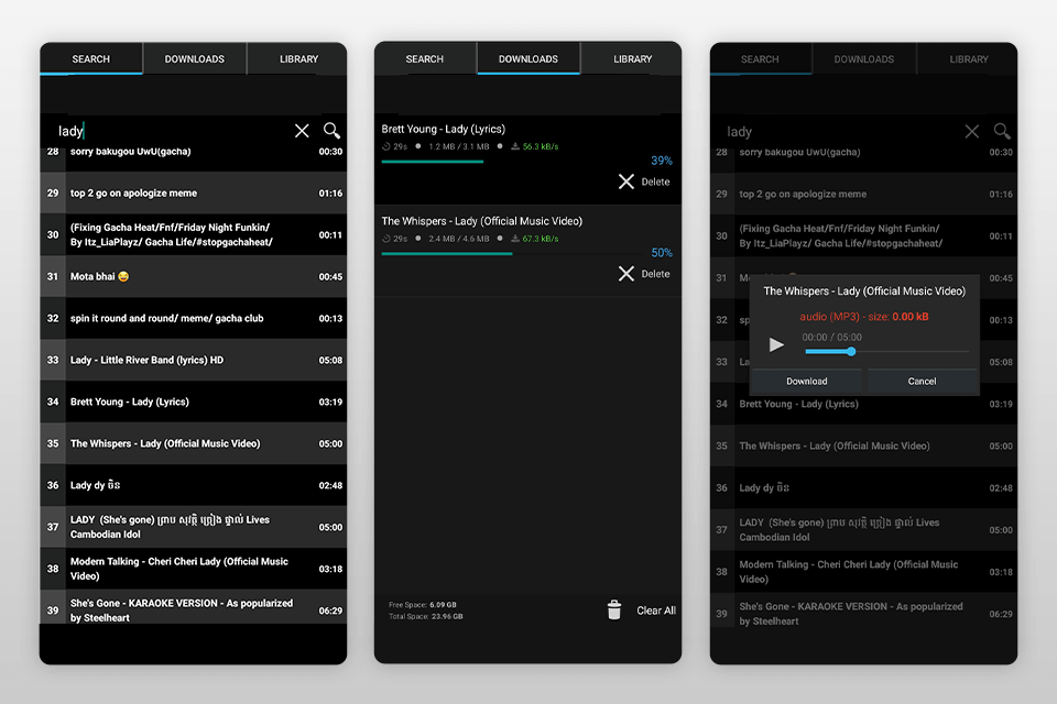 SuperCloud Song Downloader screenshot