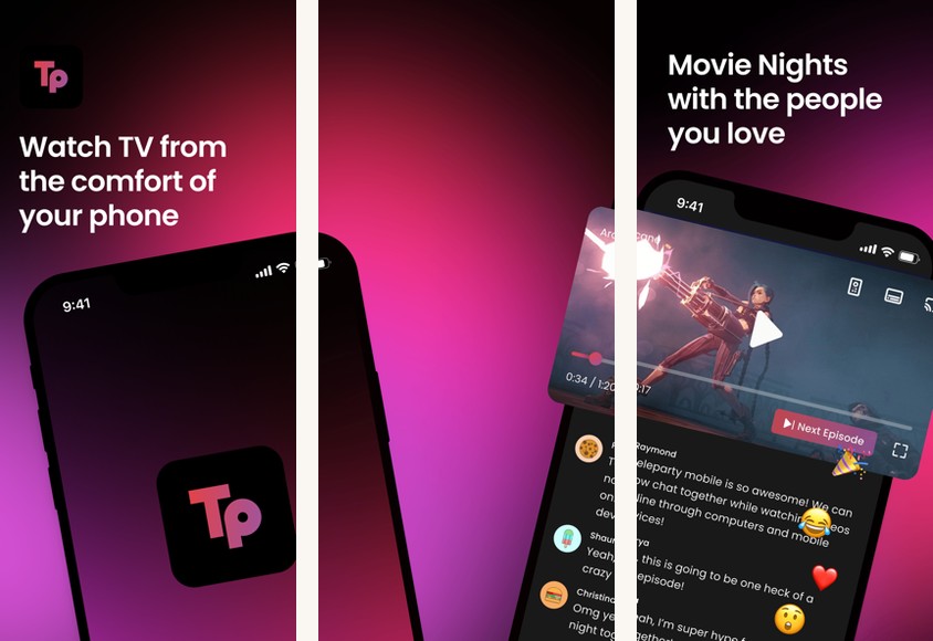 Teleparty screenshots on Android