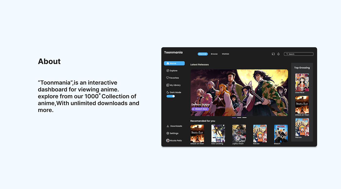 Toonmania screenshot