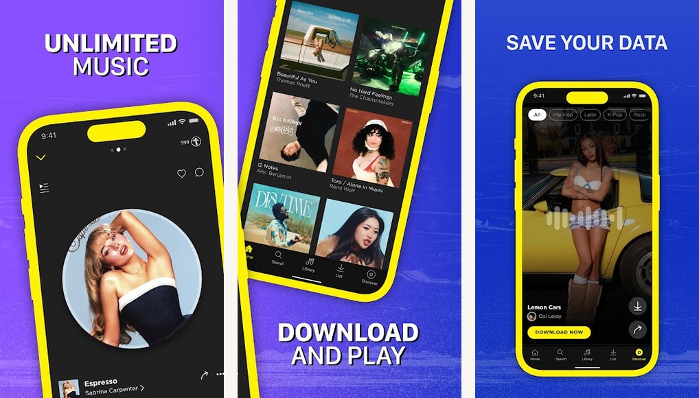 TREBEL screenshots on Android