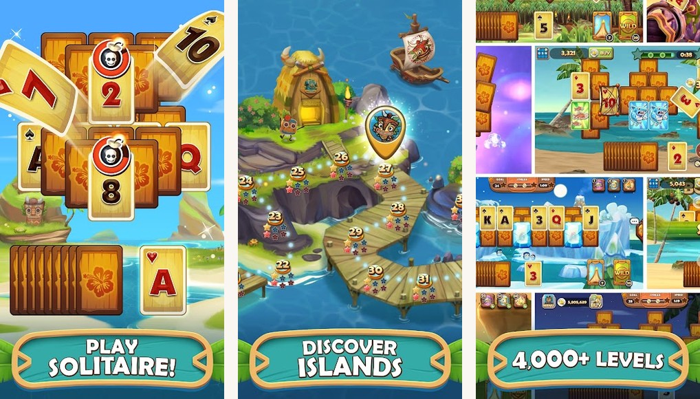 TriPeaks Solitaire HD screenshots on Android