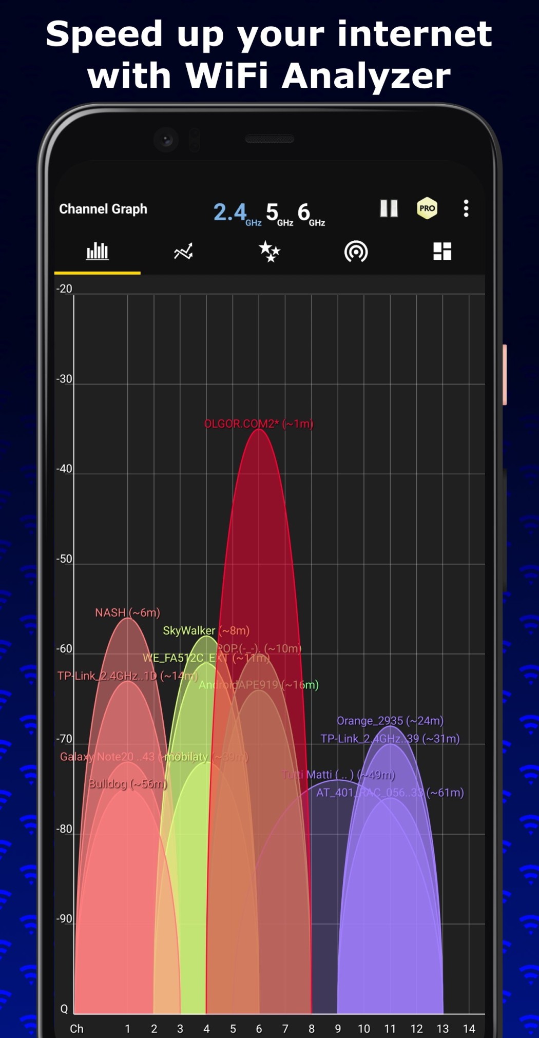 Wifi Analyzer (Open Source) and 5 more picks screenshot