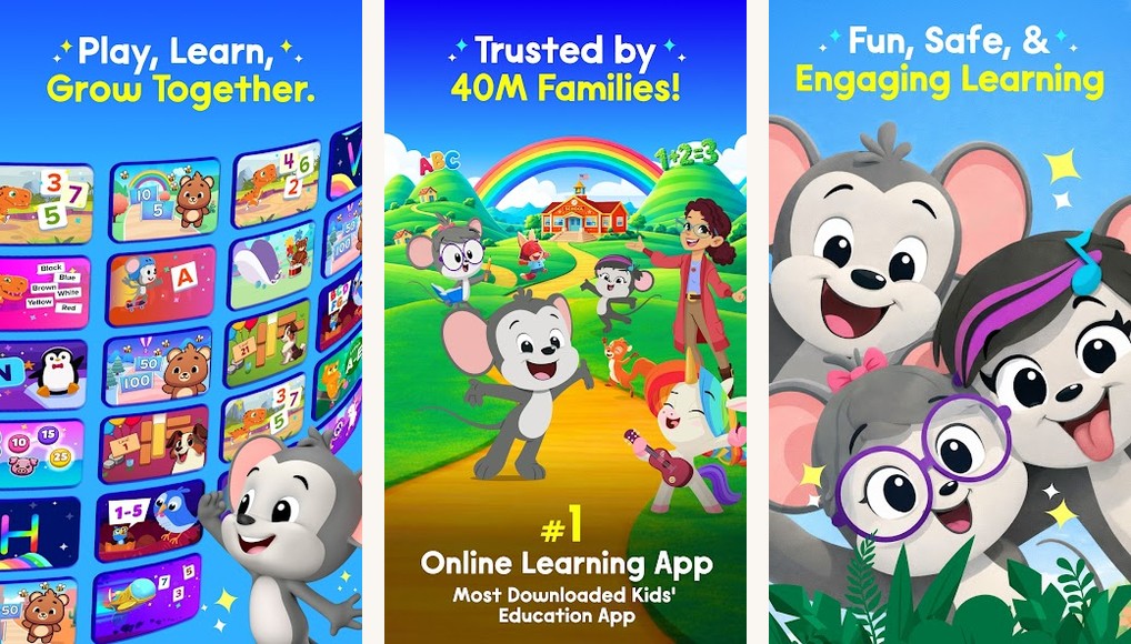 ABCmouse app screenshots on Android