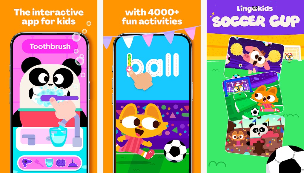 Lingokids app screenshots on Android