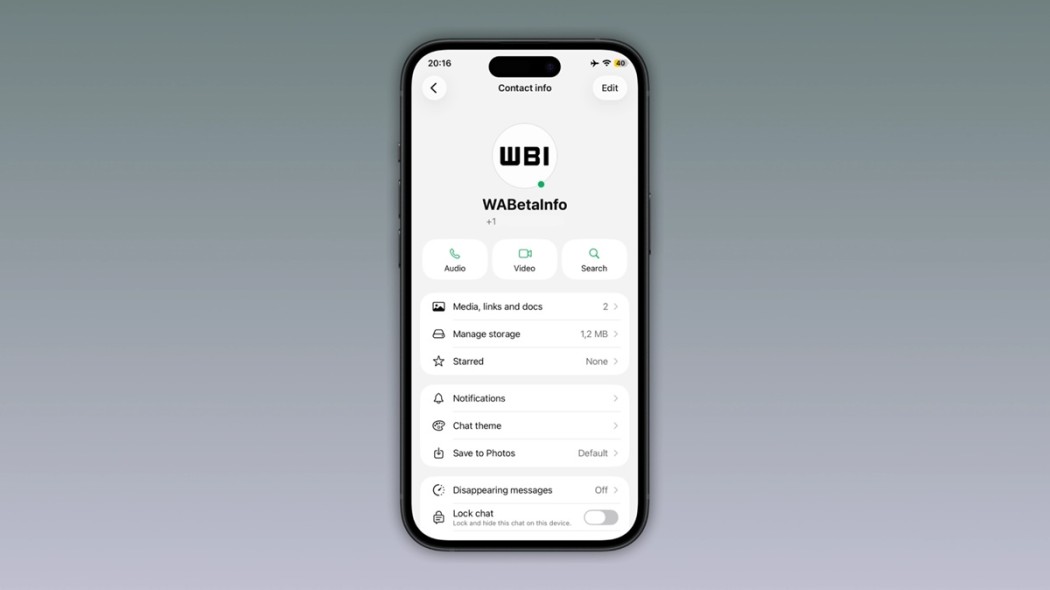 WhatsApp Green Dot Online Status iOS